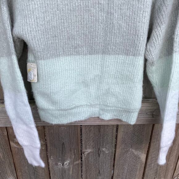 Free People Sweater Autumn Sky Pullover Crew Neck Classic Casual Size XS NWT - Picture 6 of 11